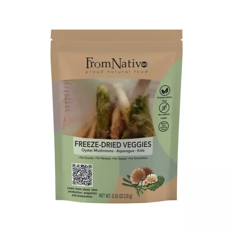 FromNativoGo | Freeze Dried Fruit & Vegetable Mix | 3Pack | 2.45 Oz E