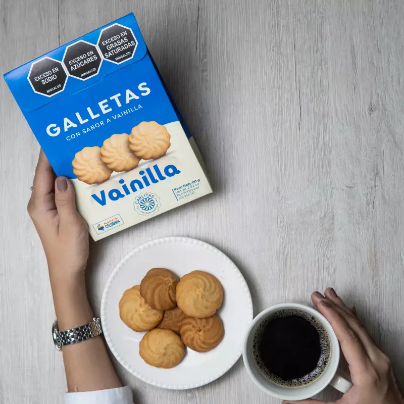 Galletas Carlitas | Cookies Vanilla | 8.47 oz E.