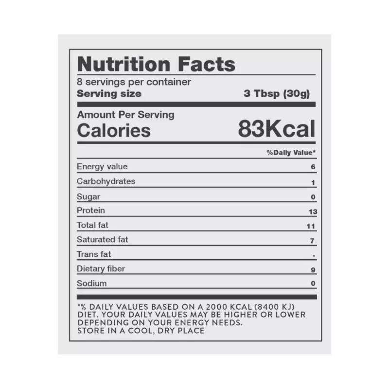 Goland | Peanut Butter w/ Hemp Protein | Vegan, Creamy, Energy Boost | 6.7 oz E