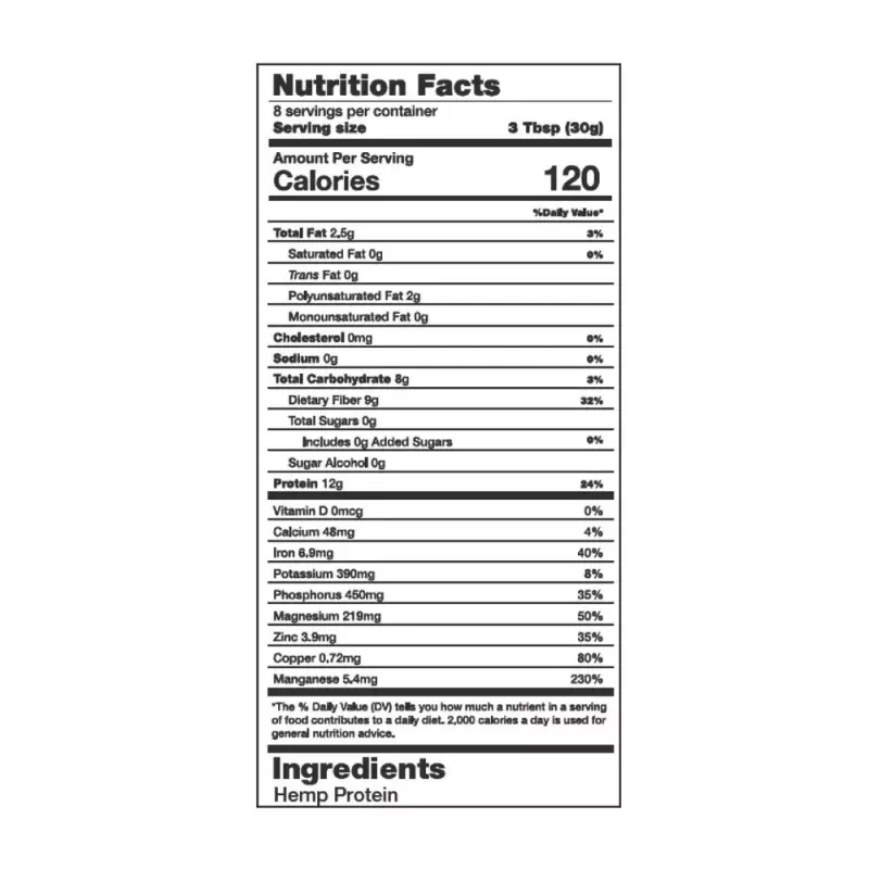 Goland | Plant-Based Hemp Protein | Clean Label, Vegan, Gut Health Support | 9 oz E