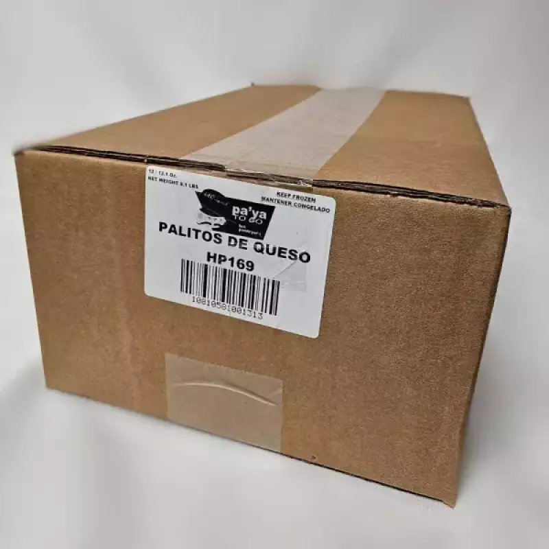Hotpandeyuca | Palitos de Queso | Cheese Breadsticks Size Per Unit | 12.1 Oz 12x8 units E.