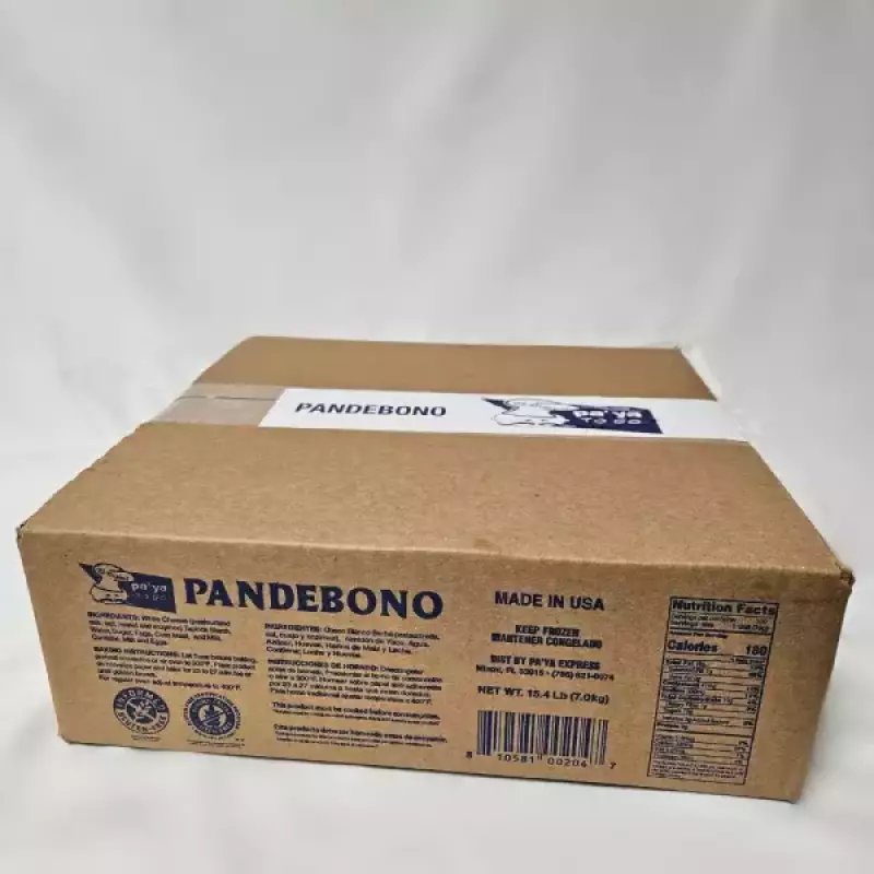 Hotpandeyuca | Pandebono | X 100 Und Per Case | 18 Pounds E.