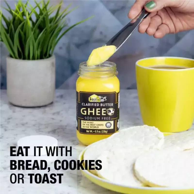 Karavansay Alimentos Naturales | Butter Ghee | Original 7.05 Oz E.