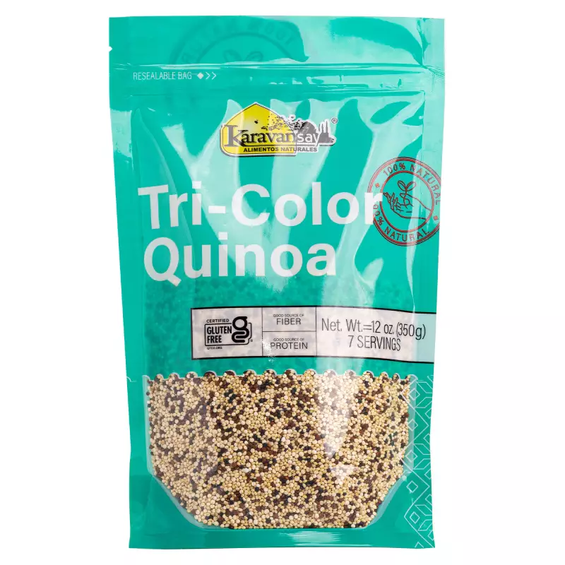 Karavansay Alimentos Naturales | Tri Color Quinoa | 12 oz E.
