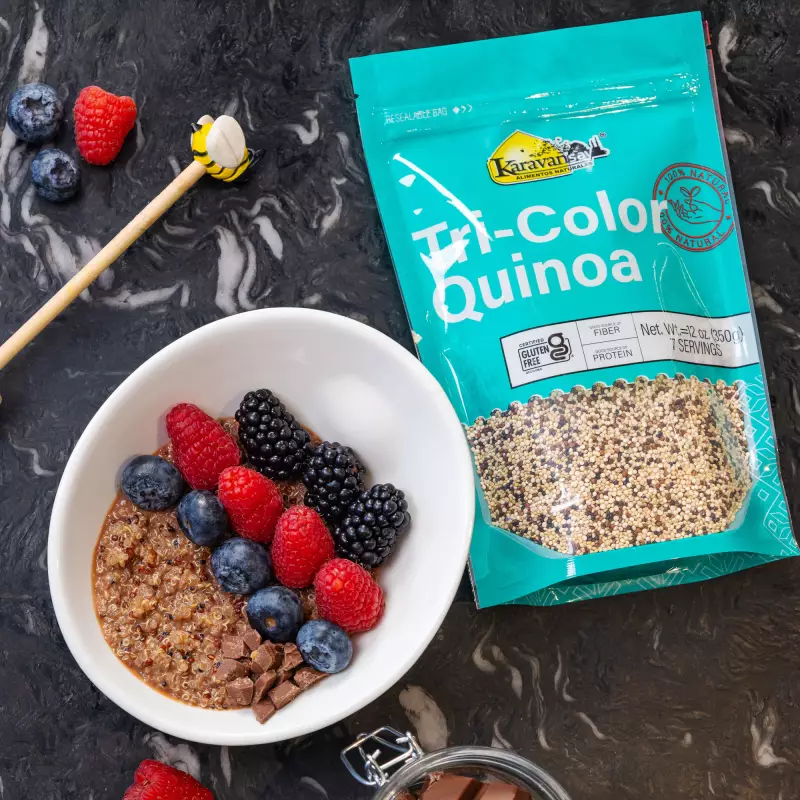 Karavansay Alimentos Naturales | Tri Color Quinoa | 12 oz E.
