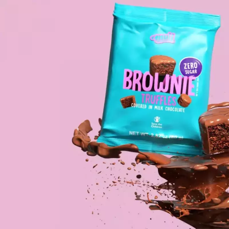 Muii | Brownie truffles | Sugar free in bites 2.8 oz E.