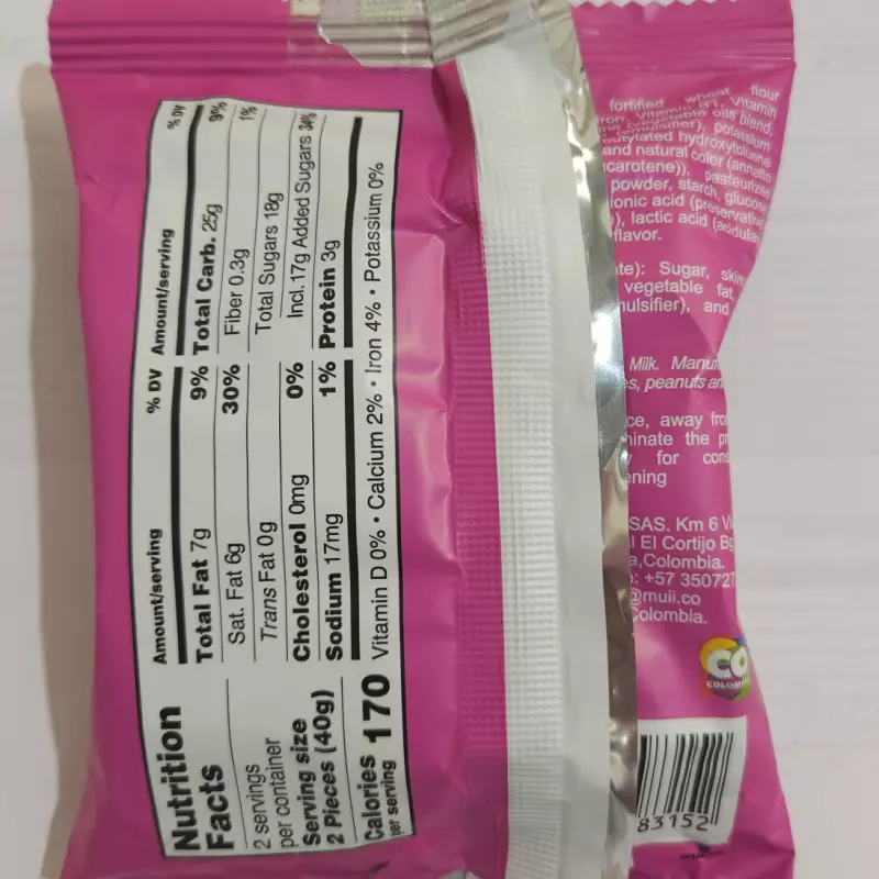 Muii | Red Velvet Bite Covered In White Chocolate | 2.8 oz