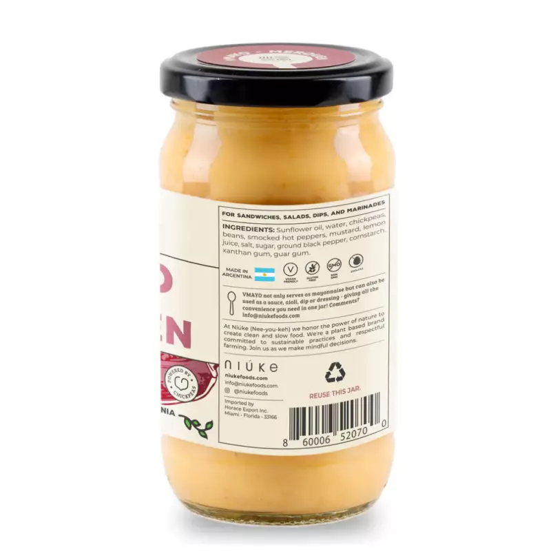 Niuke | VMayo Vegan Dressing Spread Mequen | 9.52 Fl Oz E