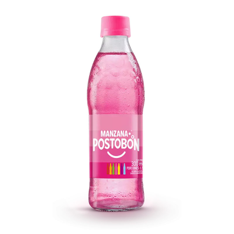 Postobon | Manzana Soda (Bottle) | 24/10.14 Oz E.