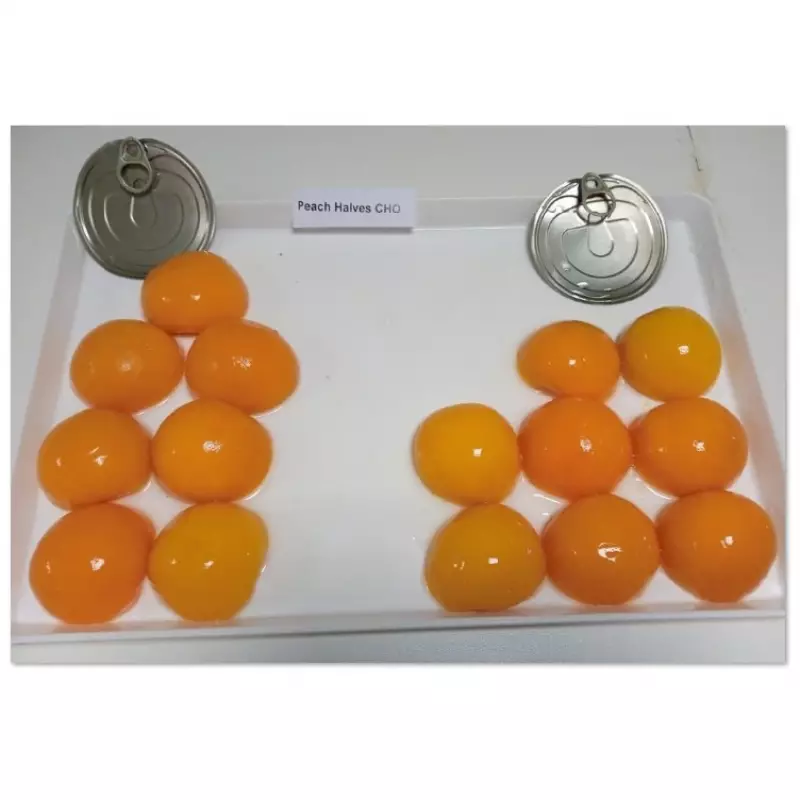 Private Label | Peach Halves, Yellow Cling, in Heavy Syrup | Quality: Choice| 12x29 oz E