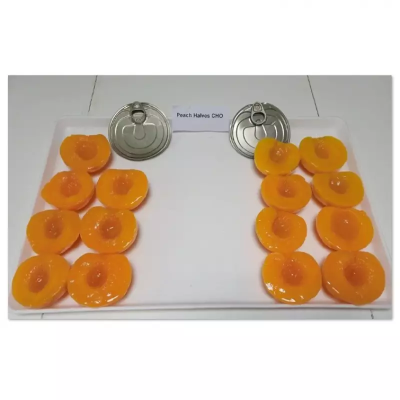 Private Label | Peach Halves, Yellow Cling, in Heavy Syrup | Quality: Choice | 12x15 oz E