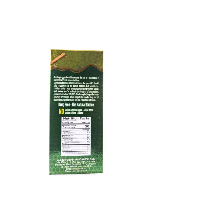 Propolis | Adult Cough Syrup with Propolis and Pure Tropical Honey | 6.34 oz E