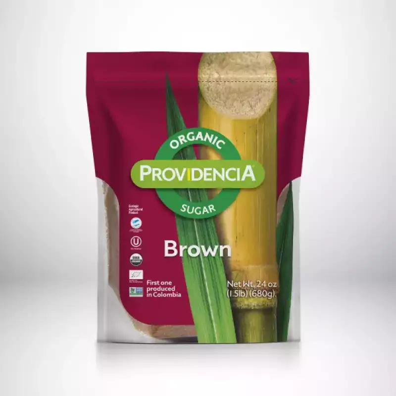Providencia | Organic Brown Sugar | 24oz resealable doypack | Possibility to do Private Label E.