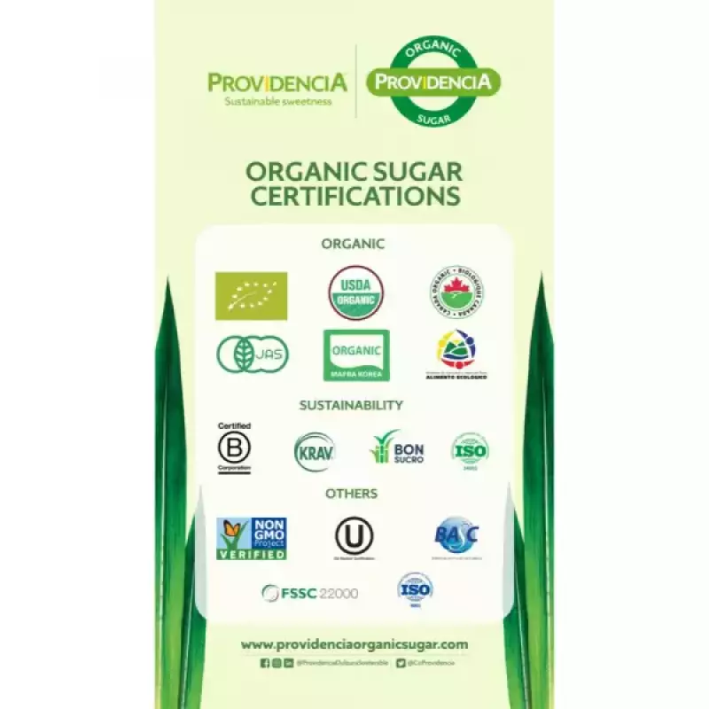 Providencia | Organic Brown Sugar | 24oz resealable doypack | Possibility to do Private Label E.