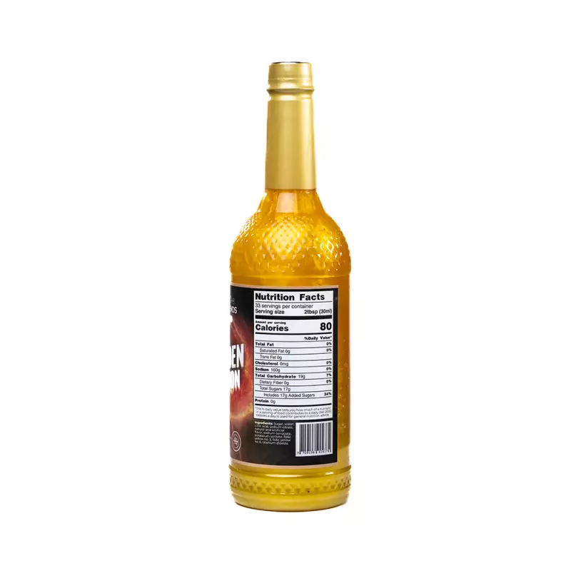 Real Blends | Golden Glow Edition Syrup | 33.8 fl oz