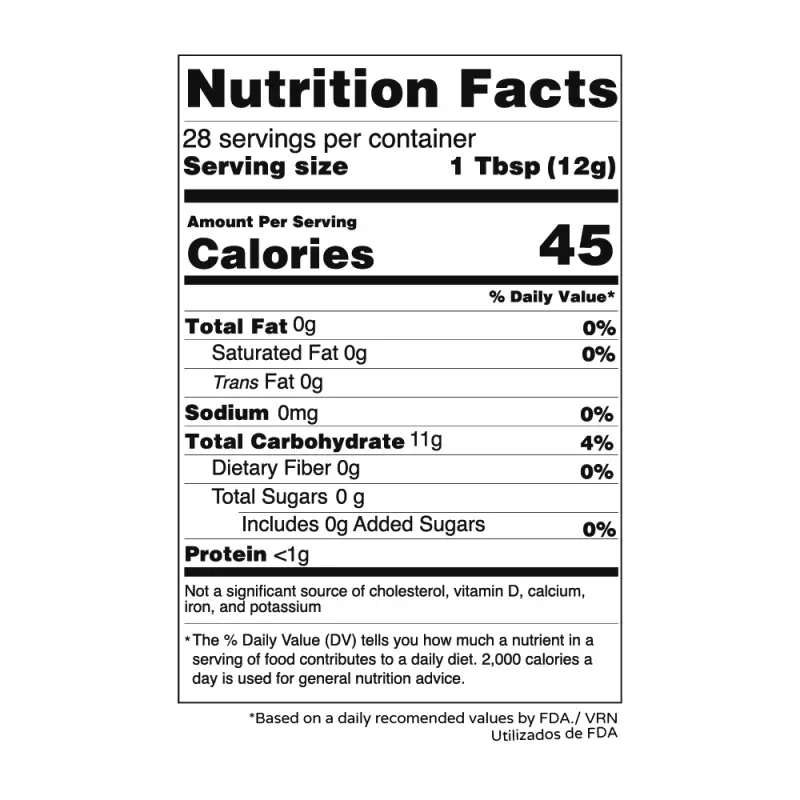 Samaritana | Banana Flavor Corn Starch Banana | 12 Oz E