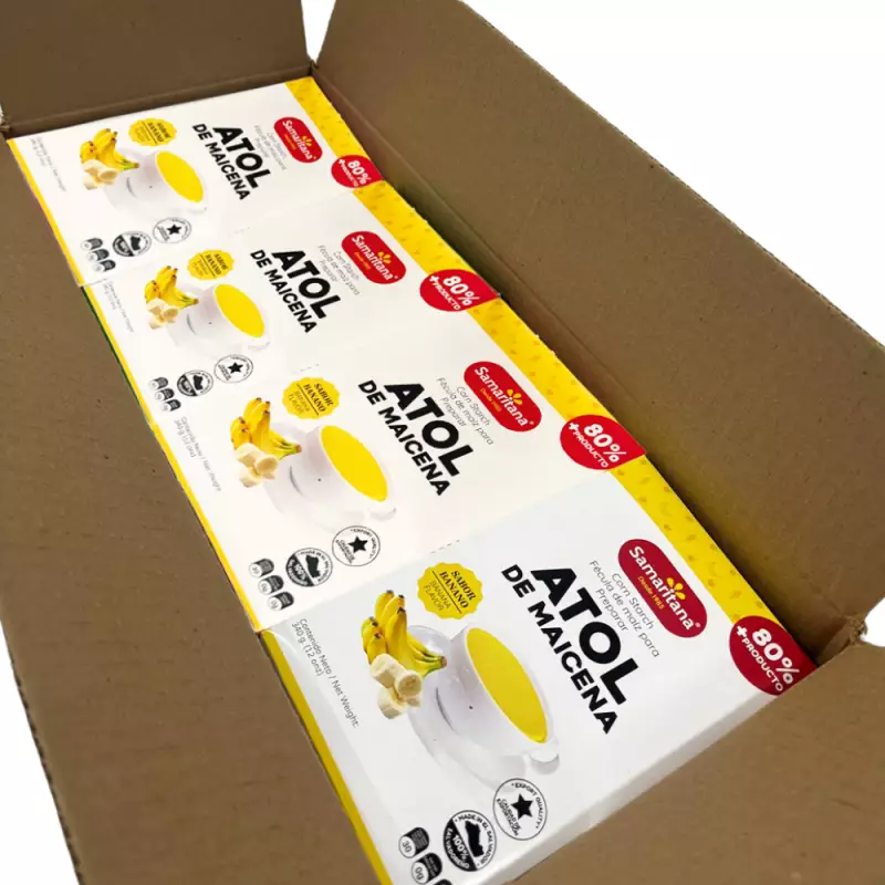 Samaritana | Banana Flavor Corn Starch Banana | 12 Oz E