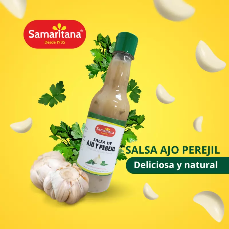Samaritana | Garlic and Parsley Sauce | 14 Oz E