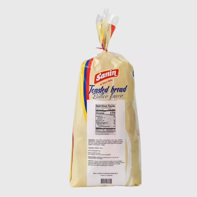 Sanin | Toasted Bread with Butter | 9.88 oz | E