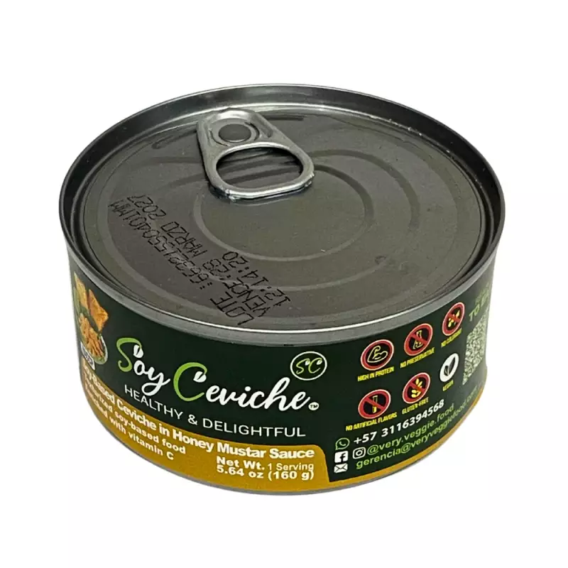Soy Ceviche | Soy Based Ceviche 4 Pack | Tomato, Thousand Island, BBQ and Honey Mustard – 5.64oz E.
