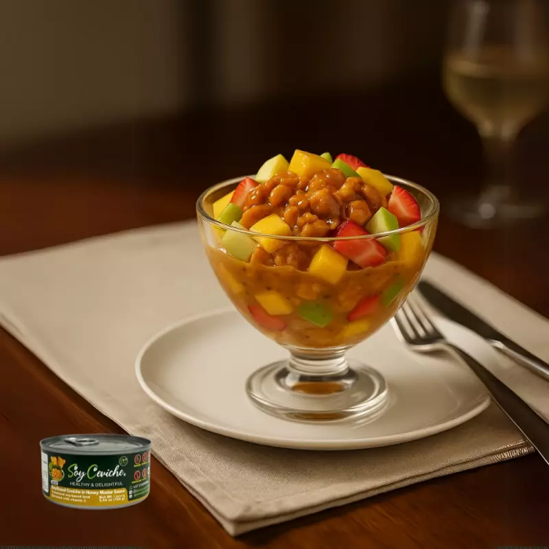 Soy Ceviche | Soy Based Ceviche 4 Pack | Tomato, Thousand Island, BBQ and Honey Mustard – 5.64oz E.