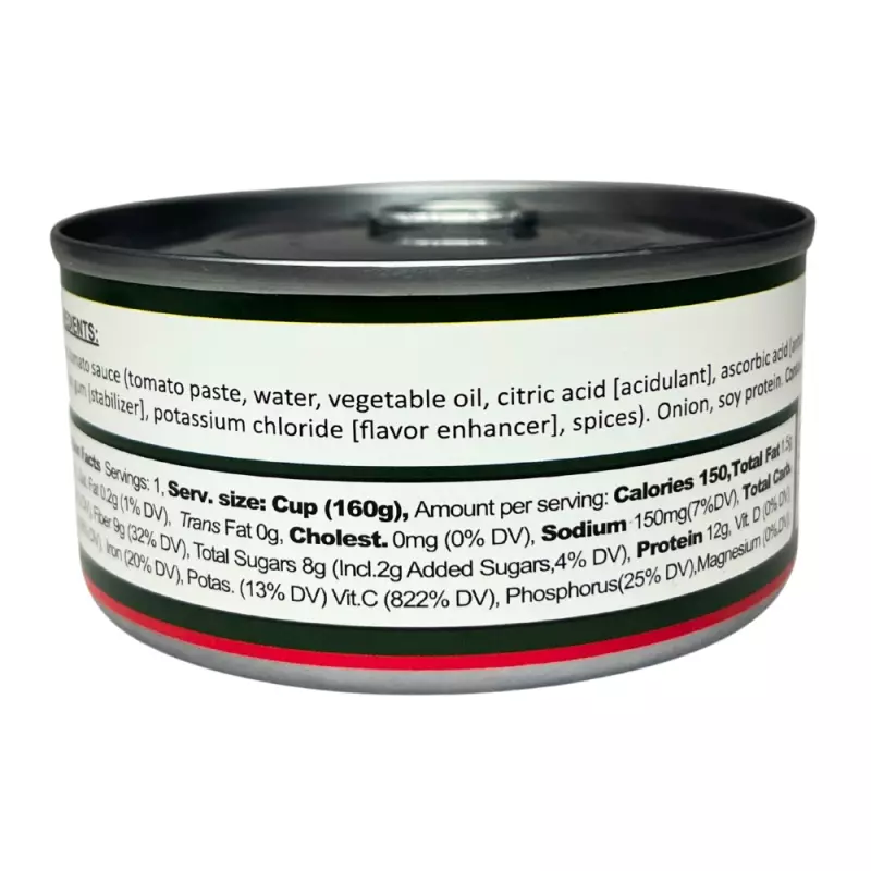 Soy Ceviche | Tomato Sauce | 4-Pack (5.64oz each)| Plant-Based, Gluten-Free, Ready-to-eat E