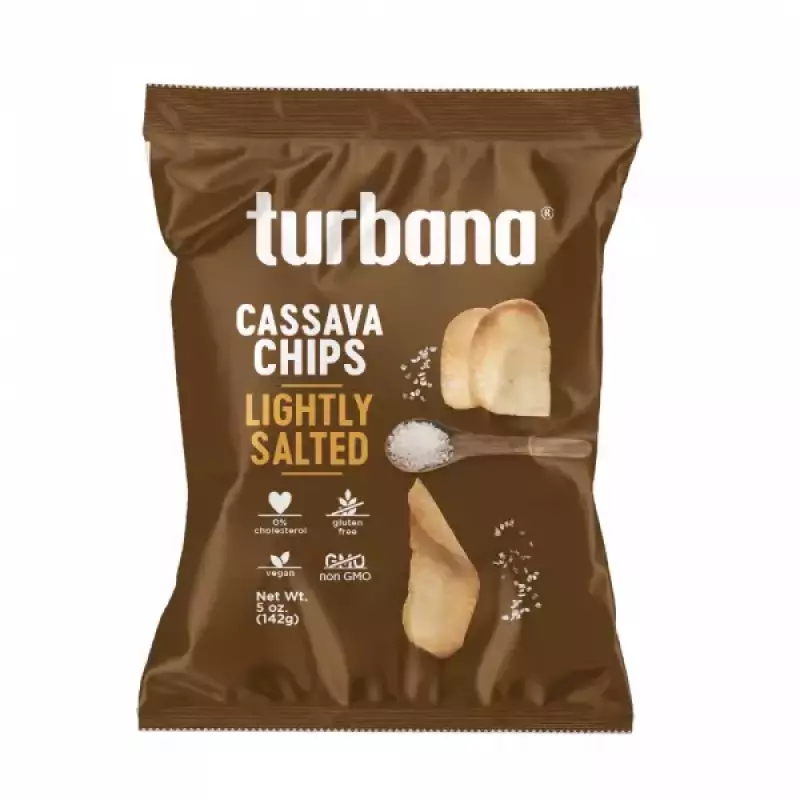 Turbana | Cassava Chips: Lightly Salted | X5.0 oz E.