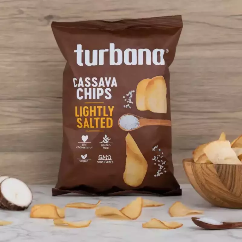 Turbana | Cassava Chips: Lightly Salted | X5.0 oz E.