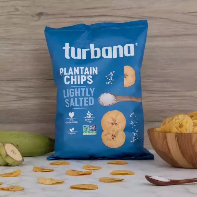 Turbana | Lightly Salted Plantain Chips | X7 oz E.