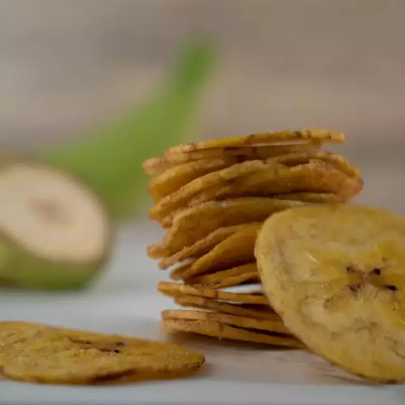 Turbana | Lightly Salted Plantain Chips | X7 oz E.