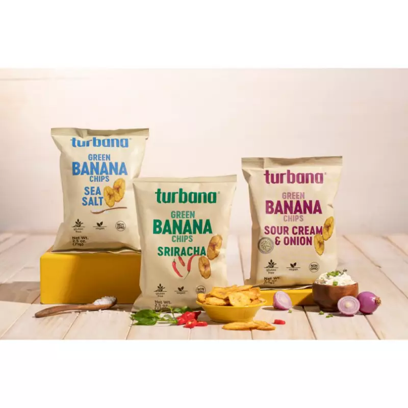 Turbana | Sea salt Banana chips | 2.5 oz E.