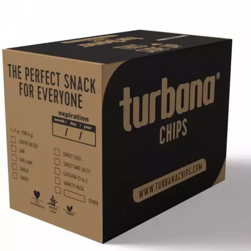Turbana | Sweet Plantain Chips | X7 oz E.