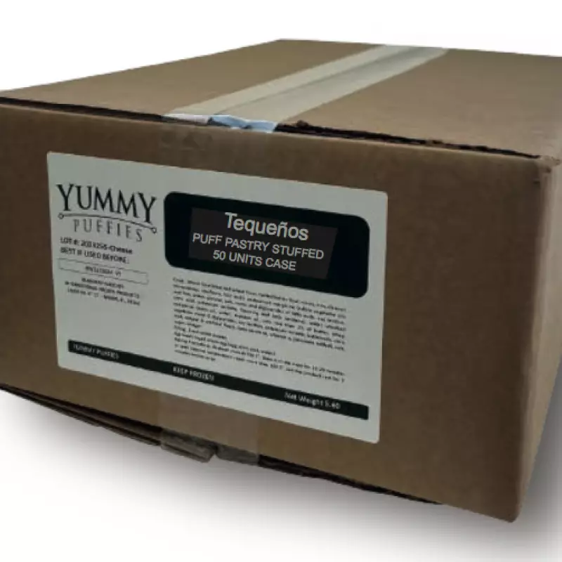 Yummy Puffies | Mini Tequeños Puff Pastry Stuffed With Cheese | E.