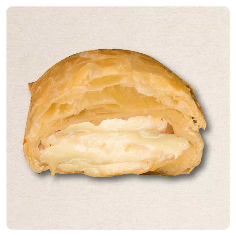 Yummy Puffies | Puff Pastry Stuffed With Cheese Raw | E.