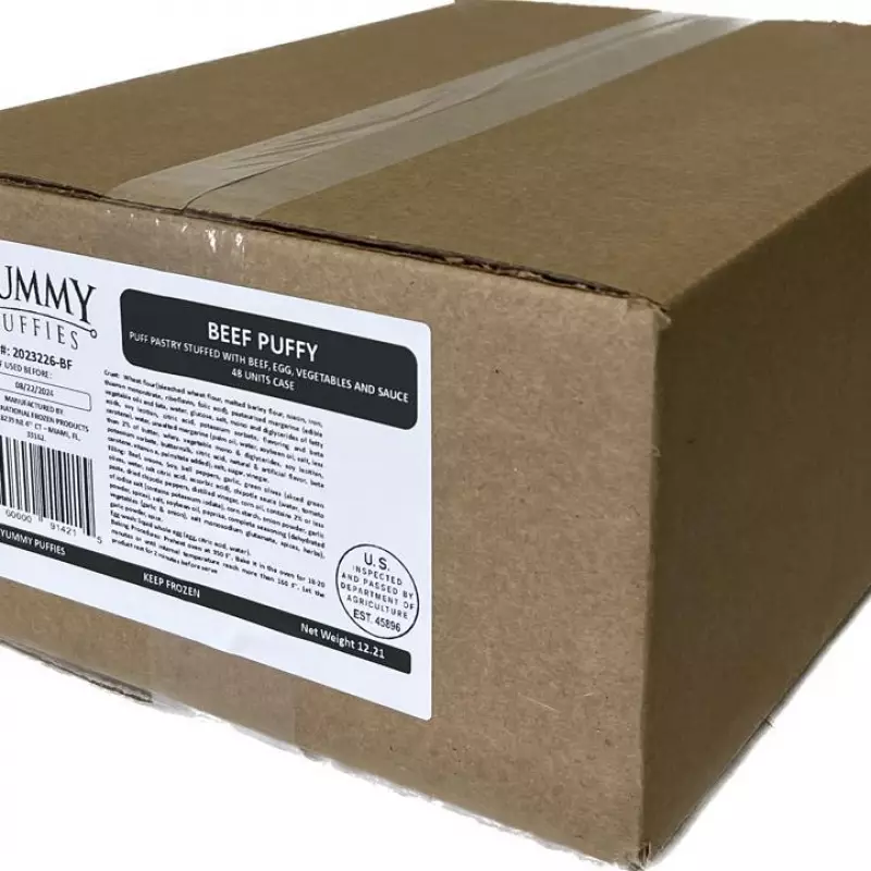 Yummy Puffies | Puff Pastry Stuffed With Cheese Raw | E.