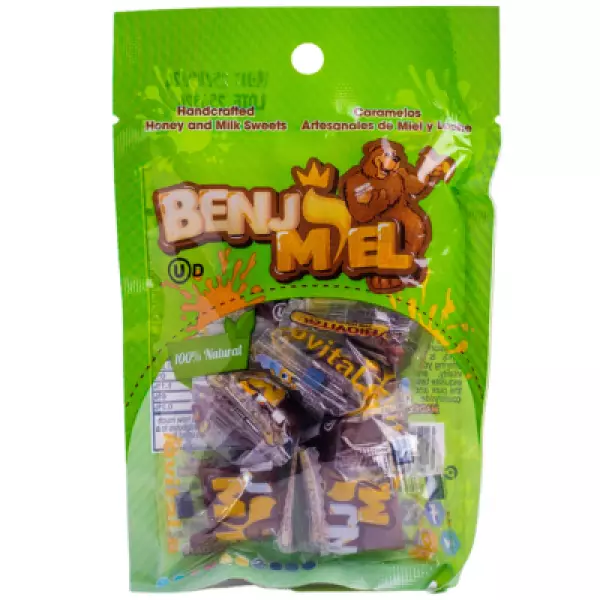 Benjimiel | Handcrafted Natural Honey Lozenges for Throat Relief | 1.41 oz  E