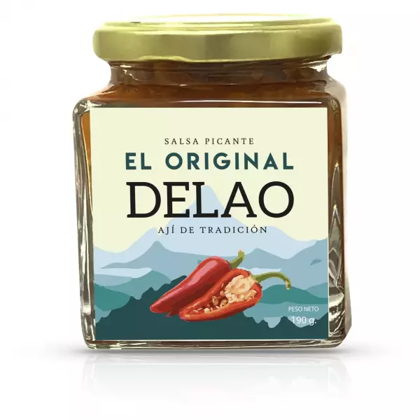 Delao | Spicy sauerkraut Vegan |  7 oz E.