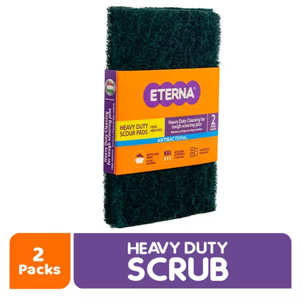 Eterna | Heavy Duty Scour Pads | 2packE.