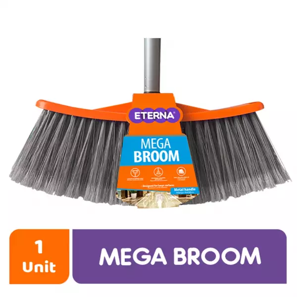 Eterna | Mega Broom Plastic Handle | E.
