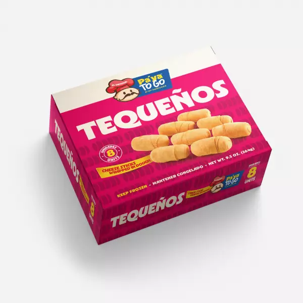 Hotpandeyuca | Tequeños | Cheese Sticks Wrapped In Dough |  9.3 Oz   12x8 units  E.