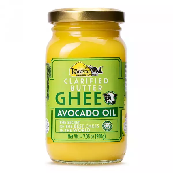 Karavansay Alimentos Naturales | Butter Ghee | Avocado oil | 7.05 Oz E.