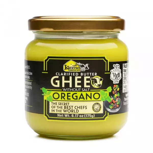 Karavansay Alimentos Naturales | Butter Ghee | Oregano 6.17 Oz E.