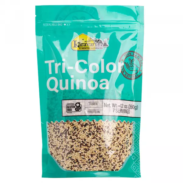 Karavansay Alimentos Naturales | Tri Color Quinoa | 12 oz E.