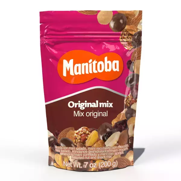 Manitoba | Original Mix | Trail Mix Doypack X 7.05Oz E.