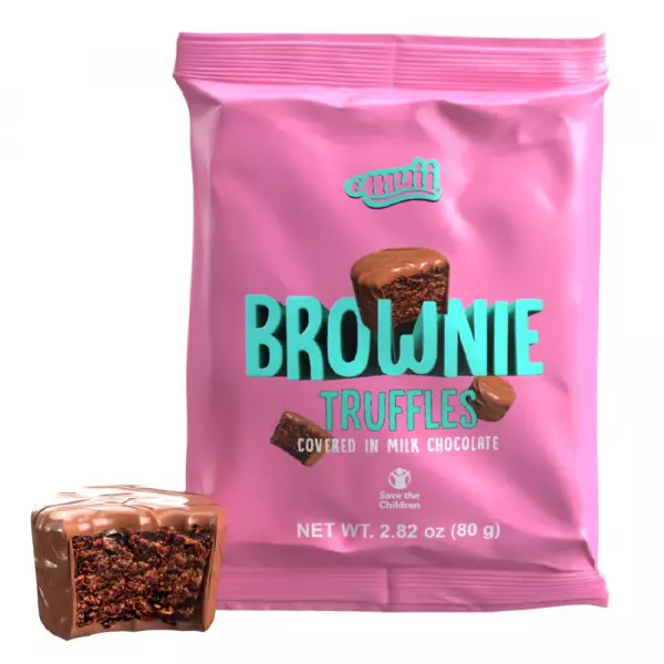 Muii | Brownie truffles | In bites. 2.8 oz E.