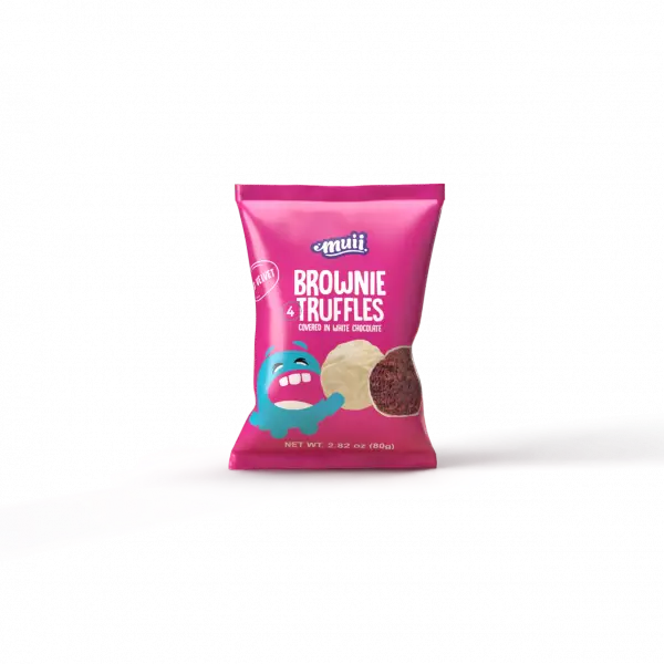 Muii | Red Velvet Bite Covered In White Chocolate | 2.8 oz