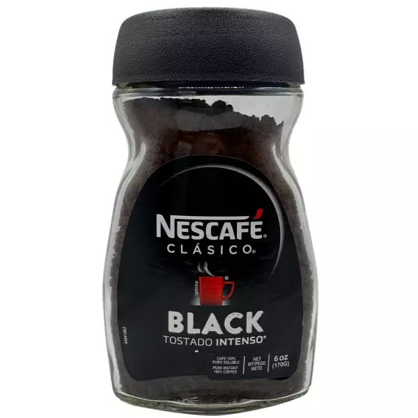 Nescafé | Clásico Black Roast Instant Coffee | E.