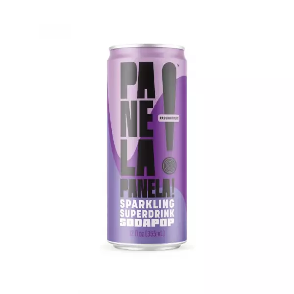 Panela!Panela! | Sparkling Superdrink, Passionfruit | 12 fl oz. E.