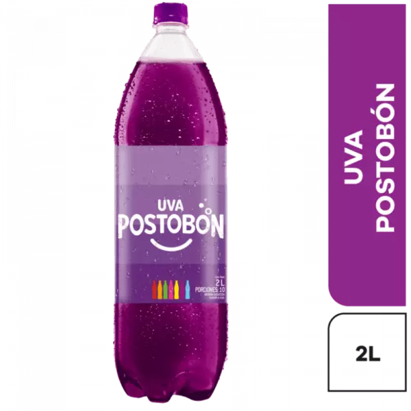 Postobon |  Uva Soda  | 8/2 Lt E.