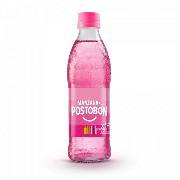 Postobon | Manzana Soda (Bottle) | 24/10.14 Oz E.